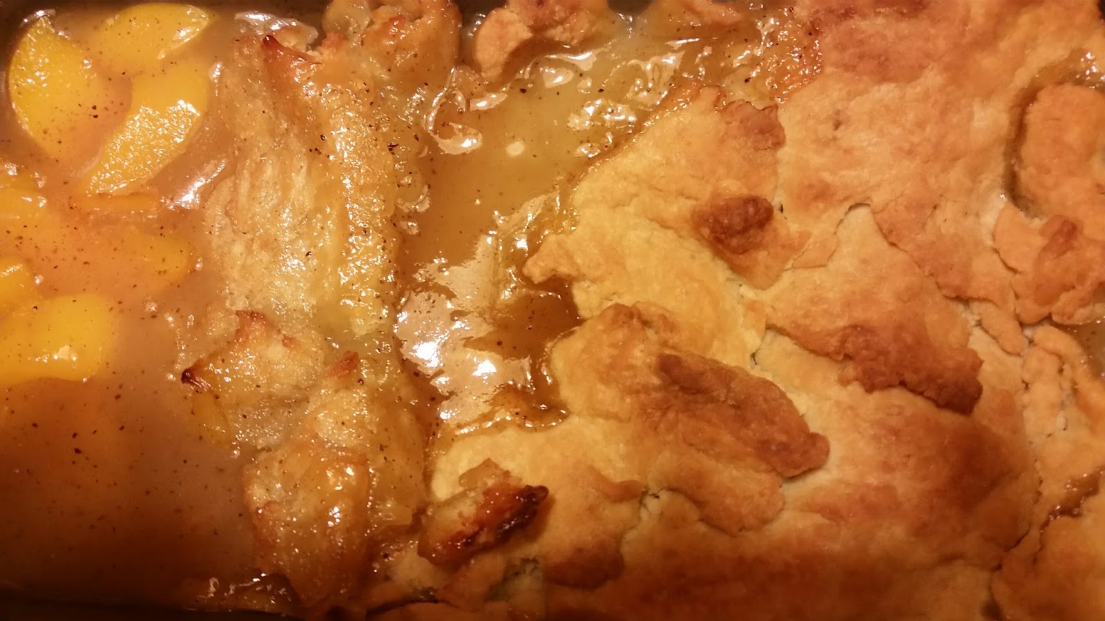 Soul Food Queen Fresh Peach Cobbler