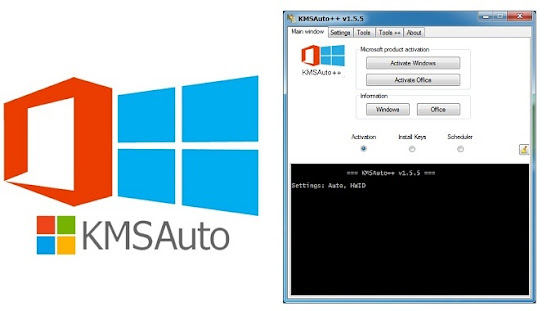 KMSAuto++ 1.5.5 Activator Free Download