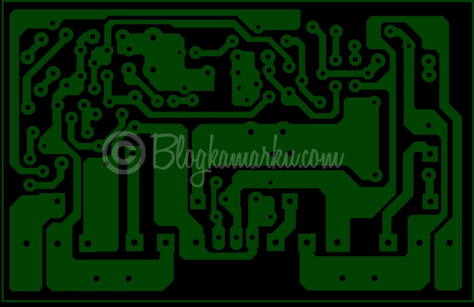 PCB Layout Power Amplifire Lapangan APEX AX12C – BLOGKAMARKU