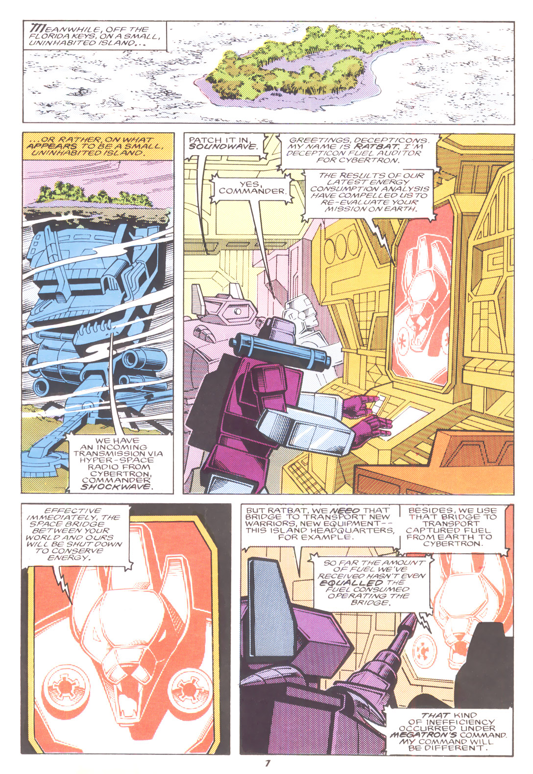 Read online The Transformers (UK) comic -  Issue #111 - 7