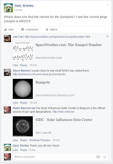 screen snapshot of Facebook chat