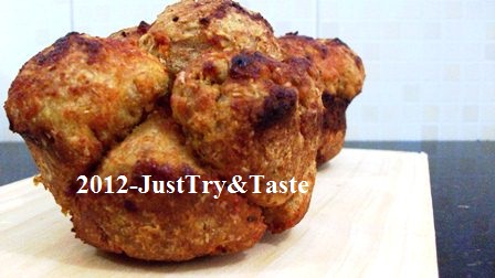 Obsesi Roti 18: Monkey Bread Isi Daging Cincang dengan Saus Hot & Spicy