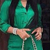 Tonto Dikeh Looks Fierce In Her Green Jumpsuit