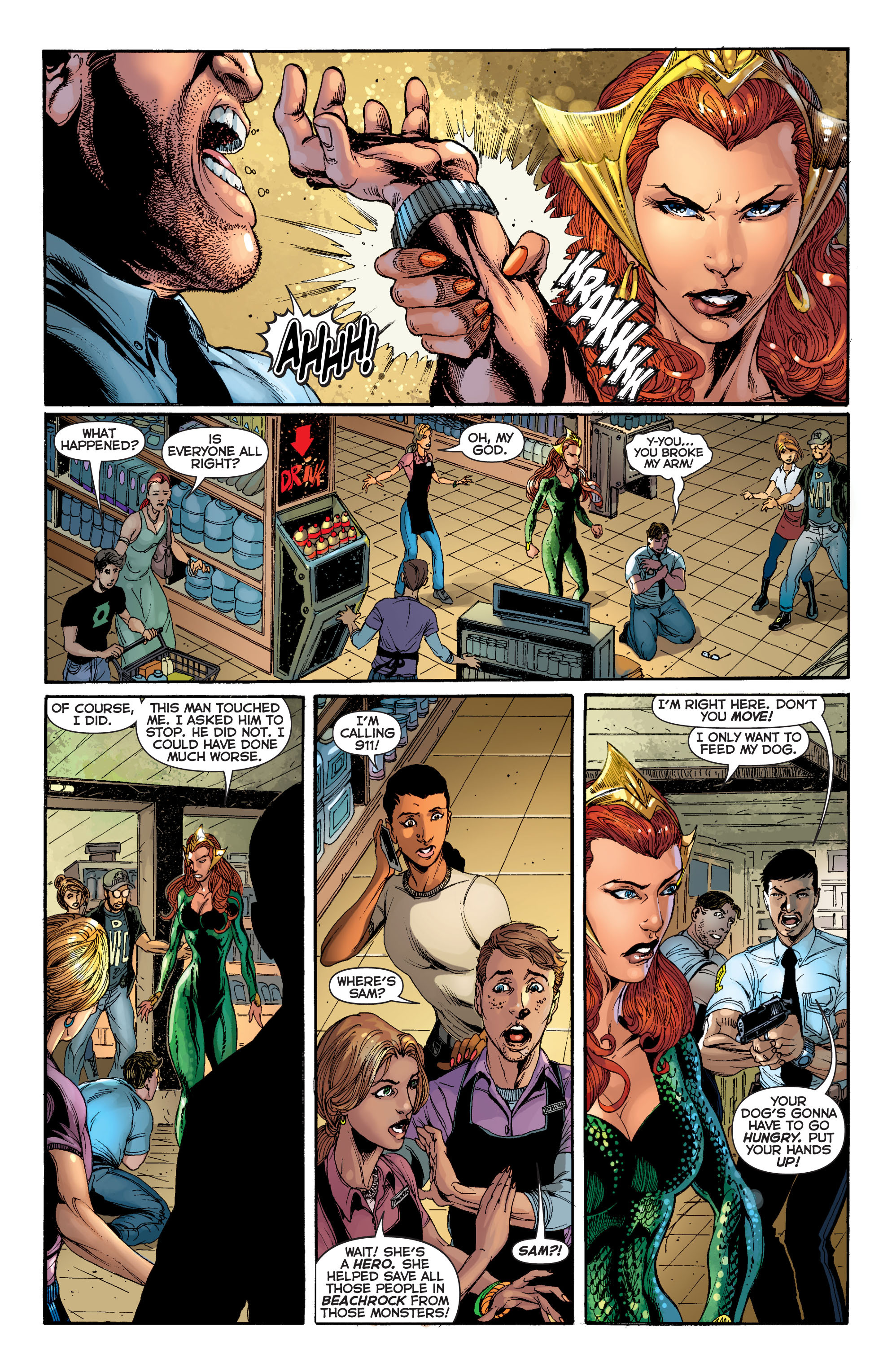 Read online Aquaman (2011) comic -  Issue #6 - 8