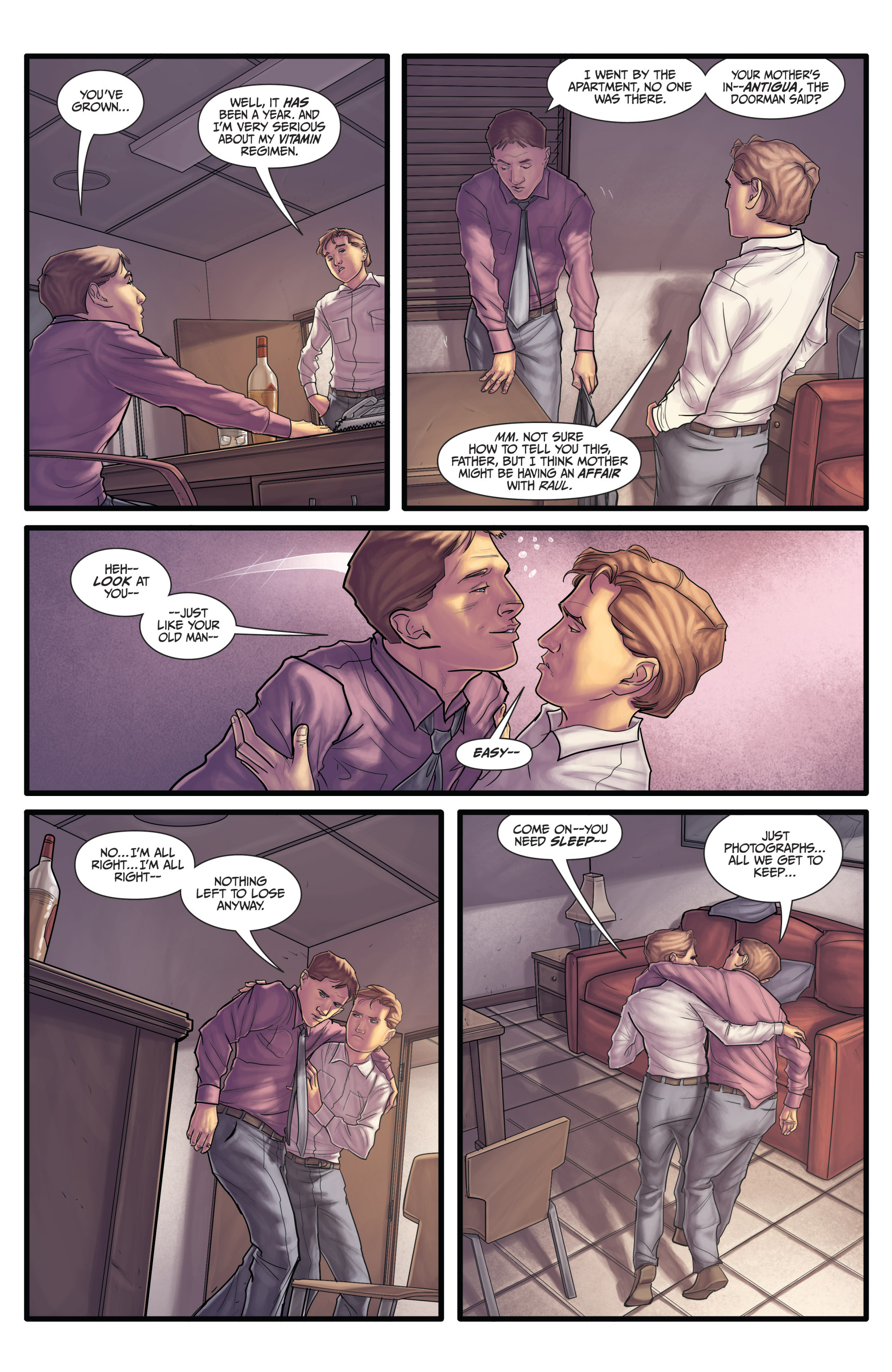 Read online Morning Glories comic -  Issue # _TPB 4 - 169