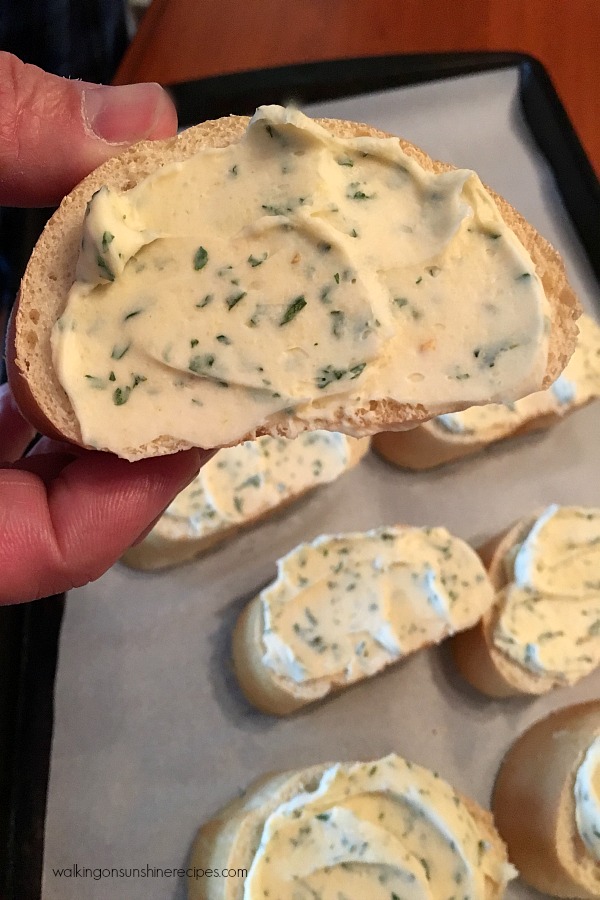 Recipe Easy Garlic Butter Spread Recipe that you can Freeze and VIDEO