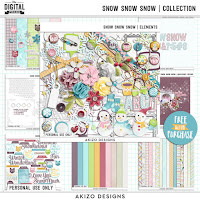 Kit : Snow Snow Snow-Collection by Akizo Designs