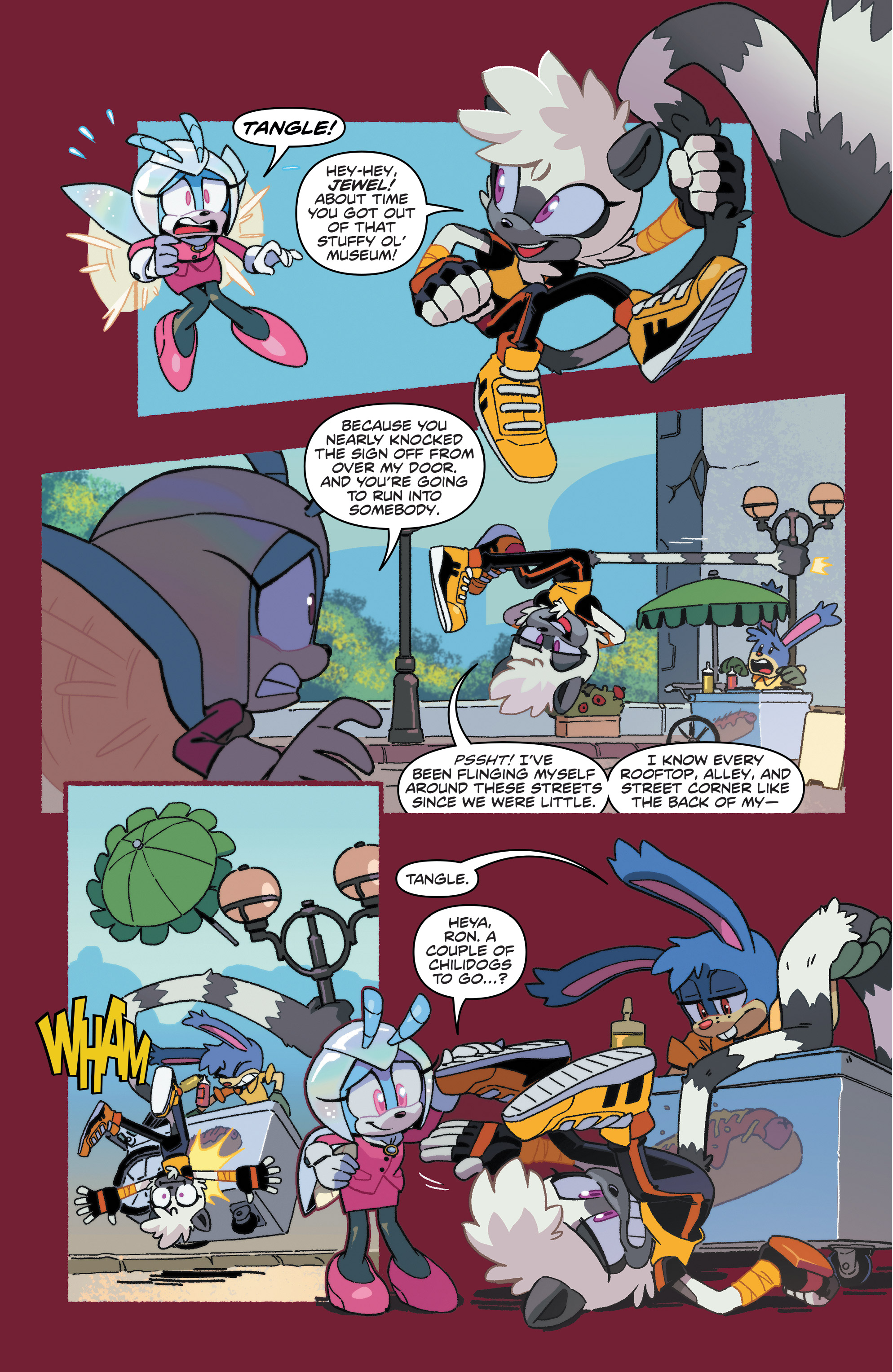 Read online Sonic the Hedgehog: Tangle & Whisper comic -  Issue #1 - 4