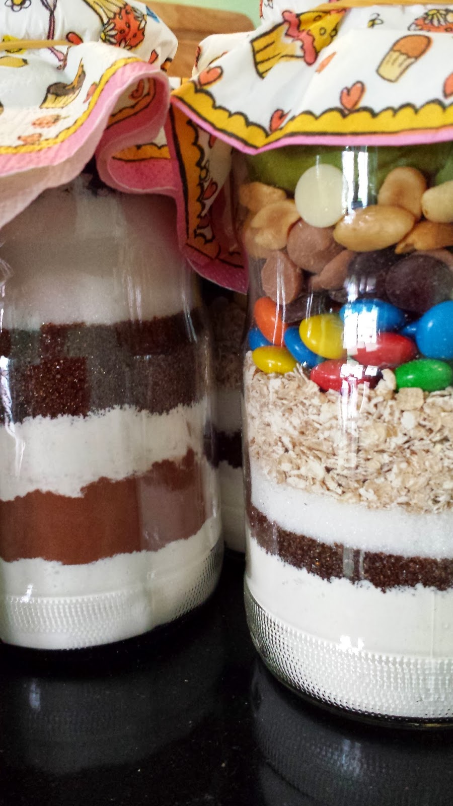 Tjitske bakt..... Pot vol koekjes/brownies voor de dag van de Leidster 2013