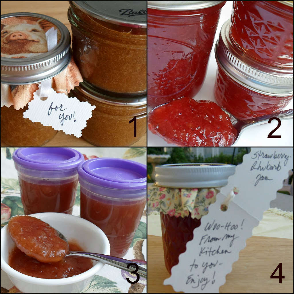 Happier Than A Pig In Mud Amish Rhubarb Jam with Cherry Jello and