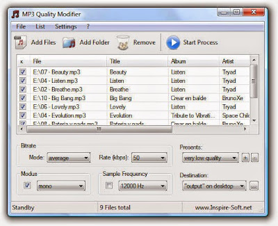 MP3 Quality Modifer