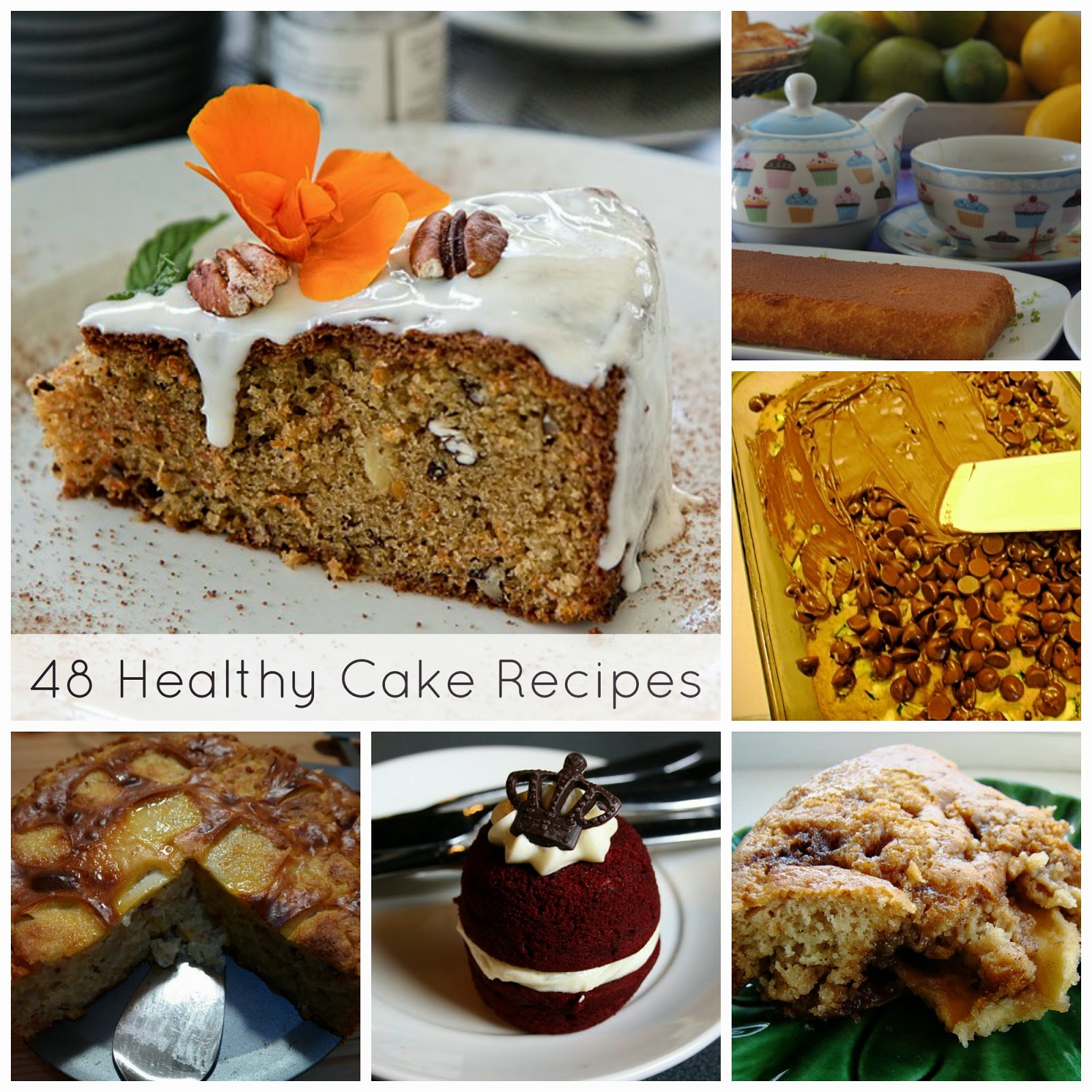 Becky Cooks Lightly 48 Healthy Cake Recipes