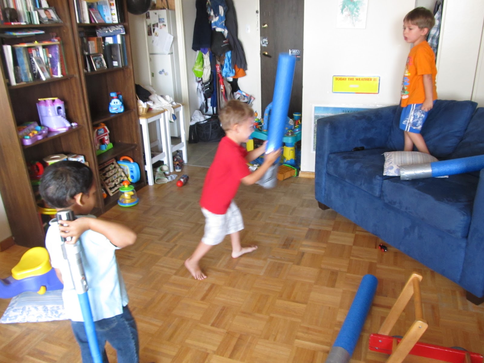 High Park Home Daycare Boys Play Rough and Tumble