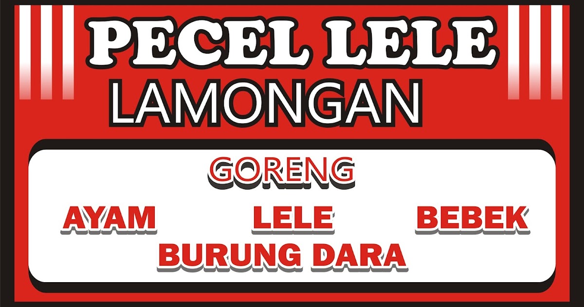 Download Spanduk Pecel Lele.cdr KARYAKU