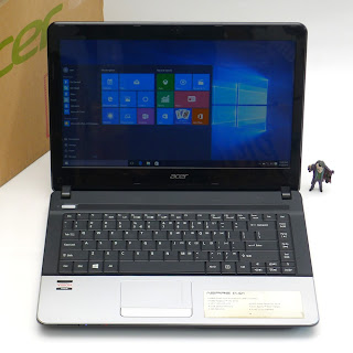 Laptop Acer E1-421 ( AMD E-300 ) Fullset Bekas