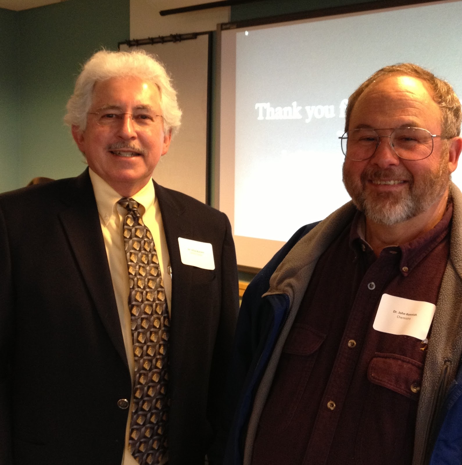 UAA Justice Center Dr. Barnes meets with students at North Hall First