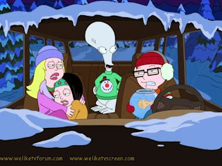 Bloody disgusting We Like TV Screen: American Dad! - 04x08 - The Most Adequate Christmas Ever
