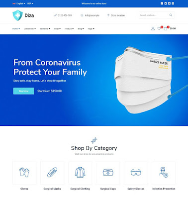 free download diza wordpress theme
