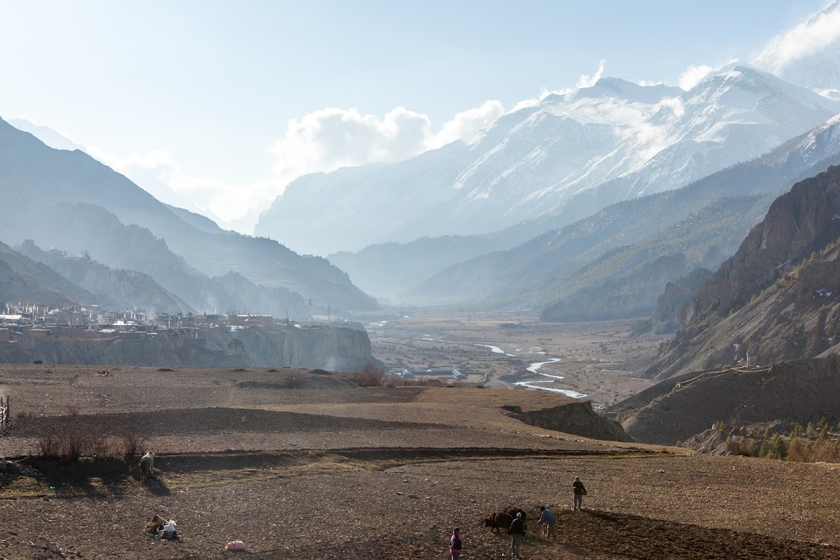 200км по красно-белым черточкам.. Around Annapurna. март-апрель 2017