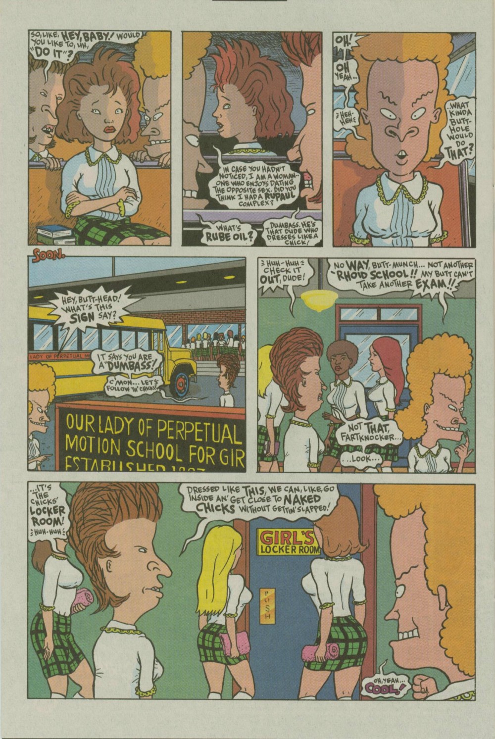 Read online Beavis and Butt-Head comic -  Issue #26 - 27