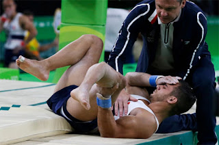 French gymnast breaks his leg in horrific snap At Rio Olympics - Watch Video French gymnast breaks his leg in horrific snap At Rio Olympics - Watch Video