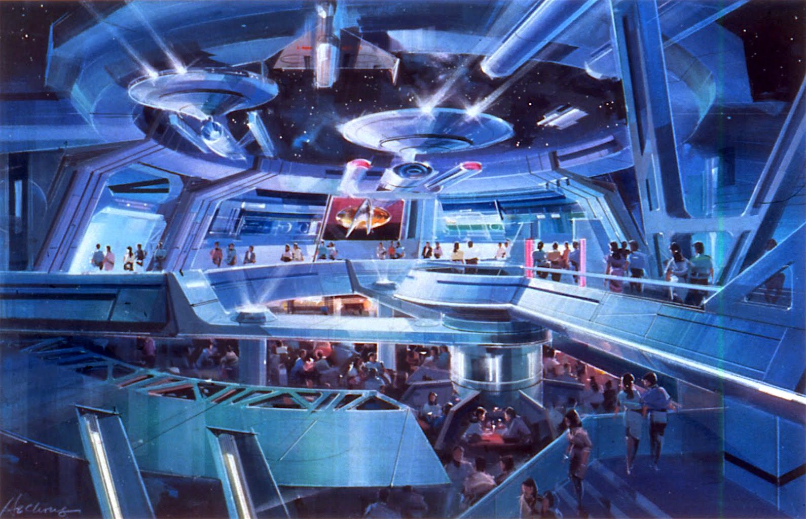 Disney And More: Did The Star Trek Experience Concept Inspired Wdi  Imagineers For Star Wars : Rise Of The Resistance Attraction ?