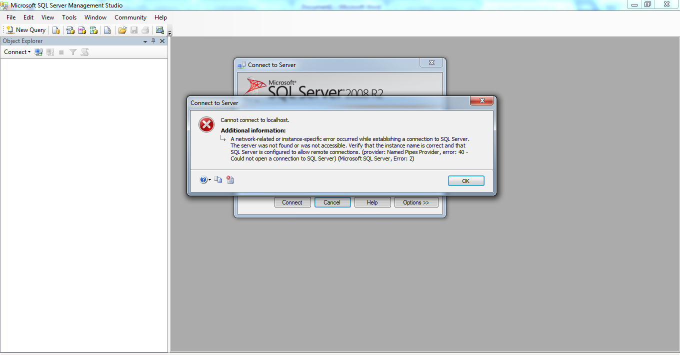 Allow established. Ошибки SQL. Error 40. Runtime ошибка SQL Server. Ошибка от SQL Server..
