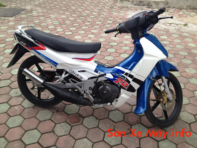 Xipo Satria 120 màu xanh đen Sport máy căng đại chất  26500000đ  Nhật  tảo