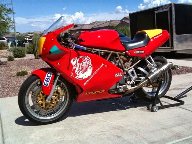 ducati track bike