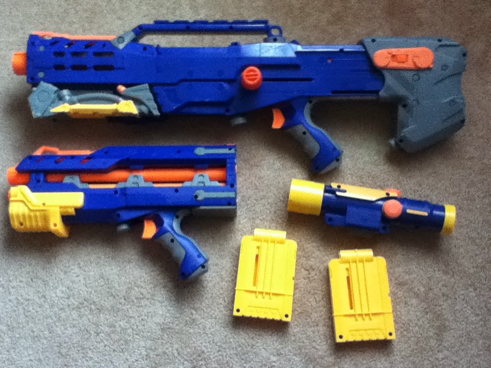 Outback Nerf: Pic Nerf N-Strike CS-6 (Blue)