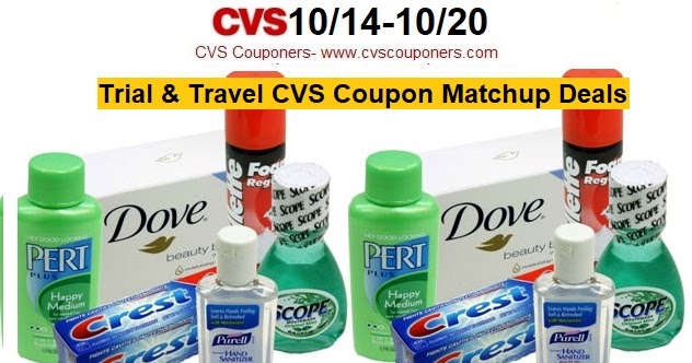 Trial & Travel Size Product CVS Coupon Matchup Deals! (10/14-10/20