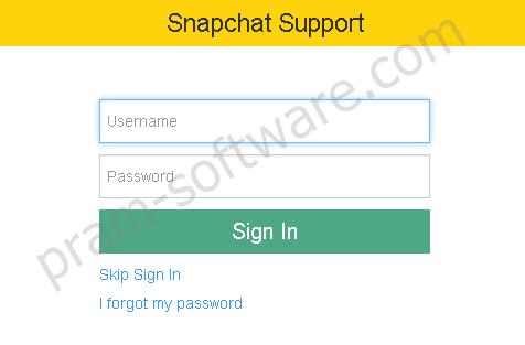 Sign In Ke Akun Snapchat
