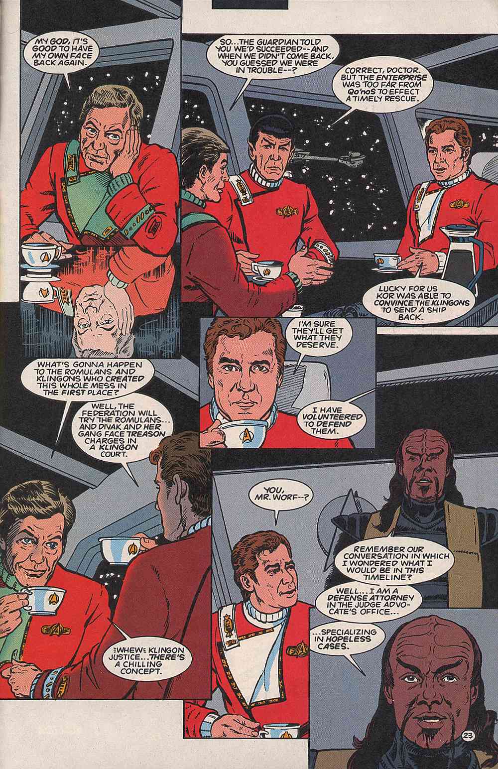 Read online Star Trek (1989) comic -  Issue #57 - 31