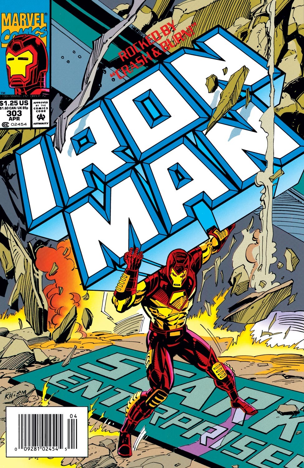 Read online Iron Man (1968) comic -  Issue #303 - 1