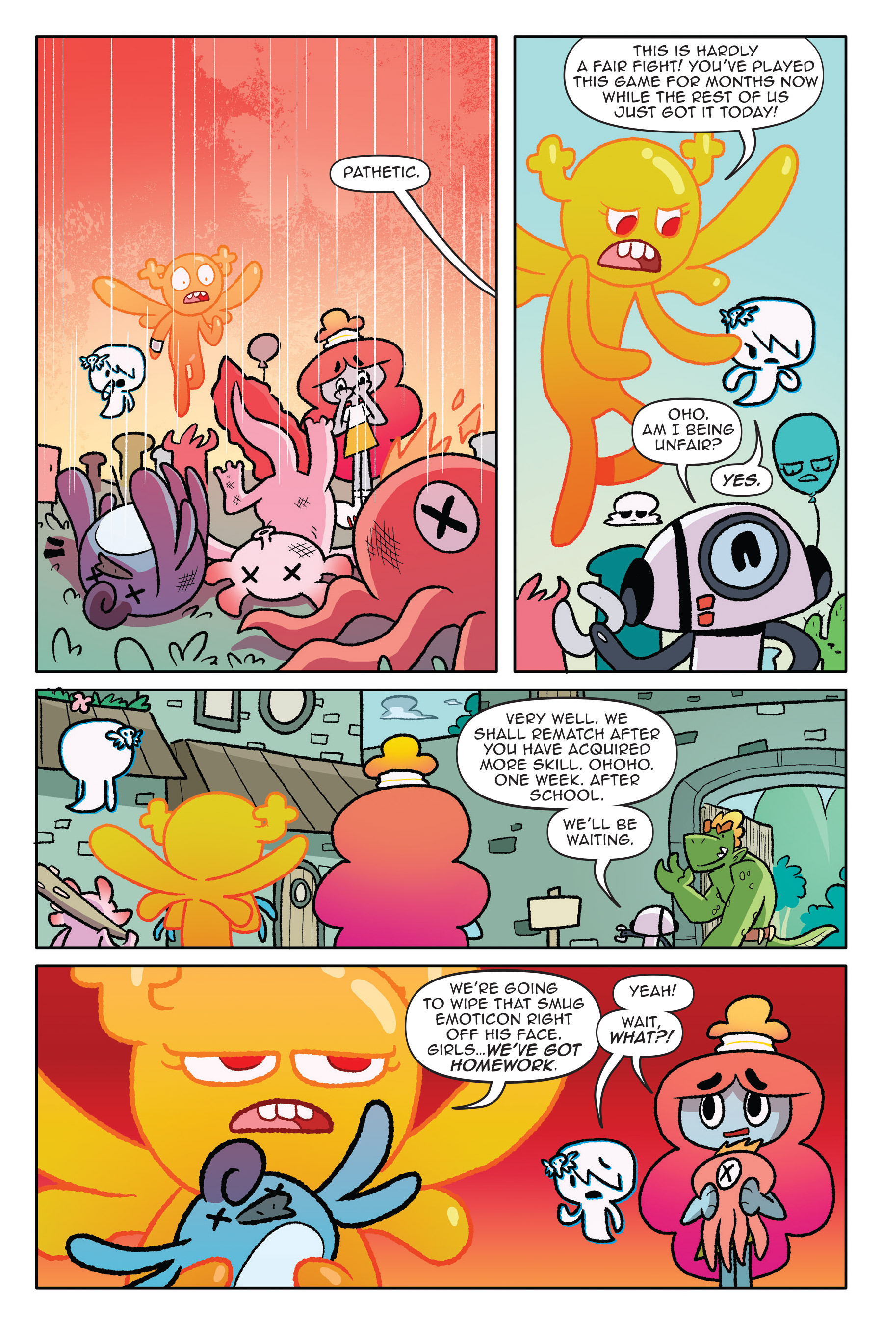 Read online The Amazing World of Gumball: Cheat Code comic -  Issue # Full - 129