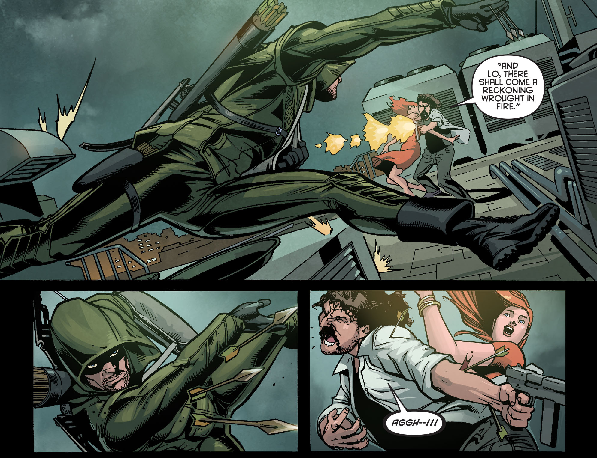 Read online Arrow: Season 2.5 [I] comic -  Issue #3 - 13