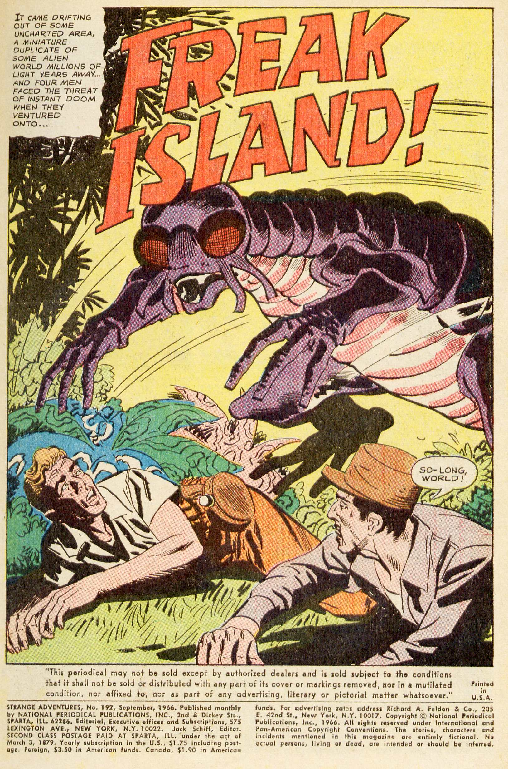 Read online Strange Adventures (1950) comic -  Issue #192 - 3