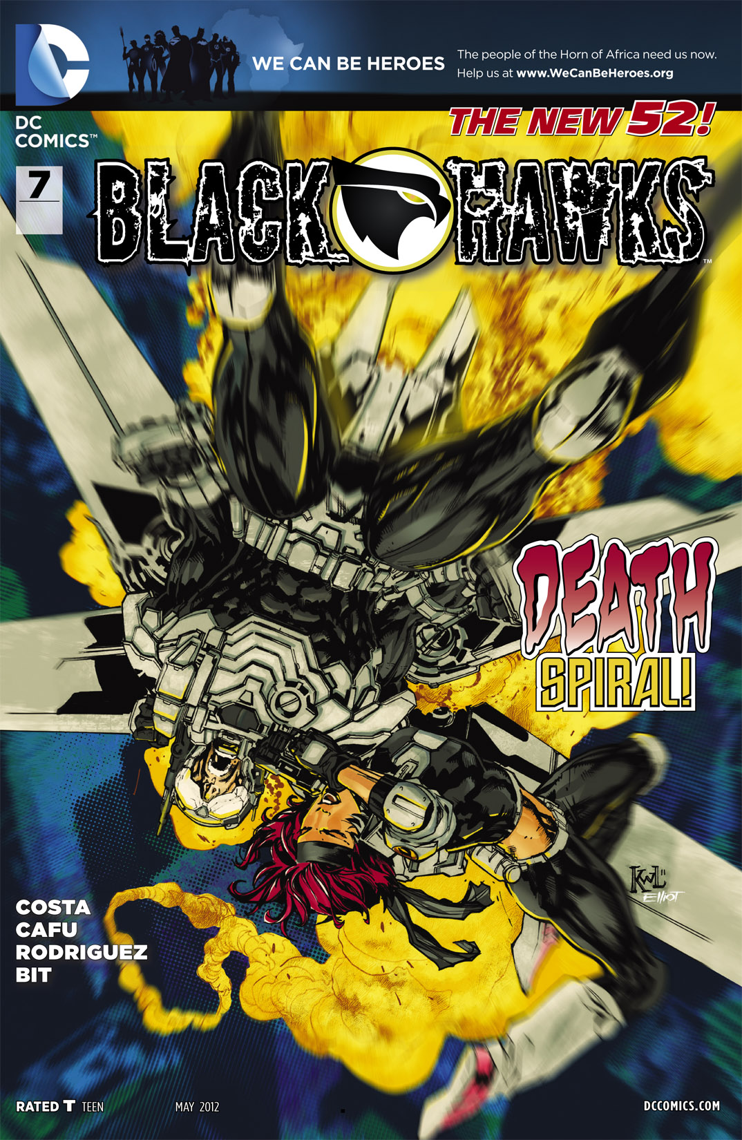 Read online Blackhawks comic -  Issue #7 - 1
