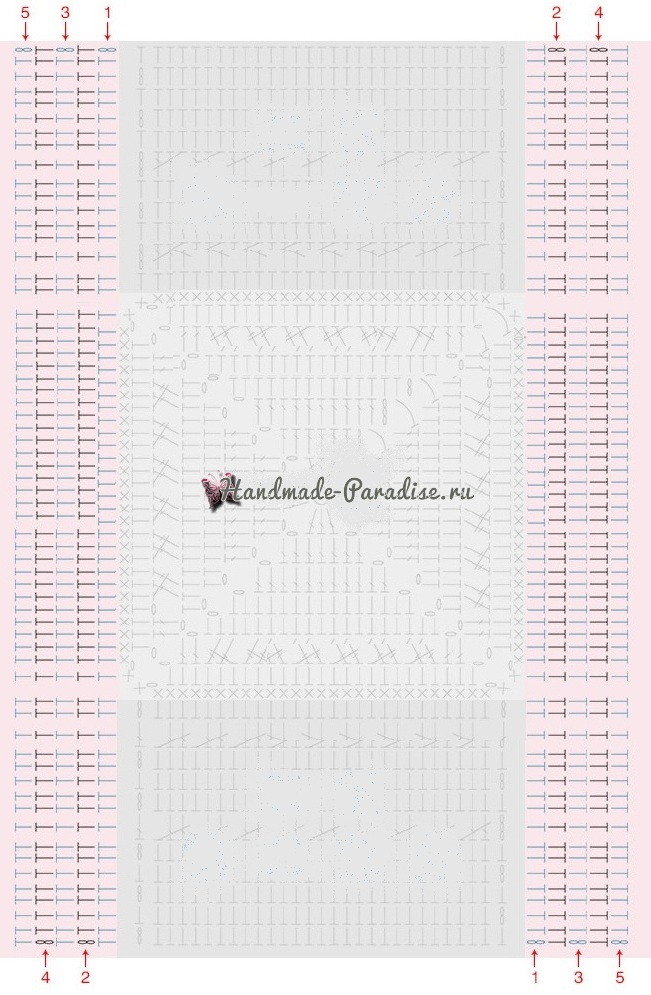 Вязание крючком обложки для книжки (1)