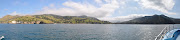 . Harbors on Santa Catalina Island. Alas, this has not been a vacation. (untitled panorama )