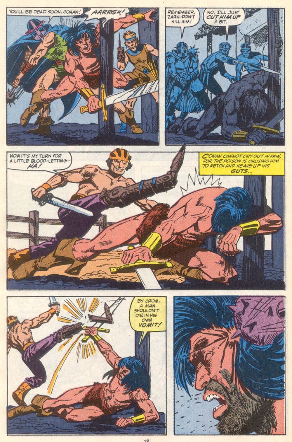 Read online Conan the Barbarian (1970) comic -  Issue #222 - 17