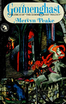 Gormenghast by Mervyn Peake book cover
