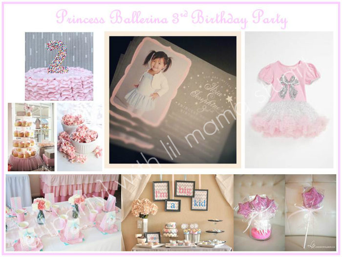 Princess Ballerina Birthday Party Ideas