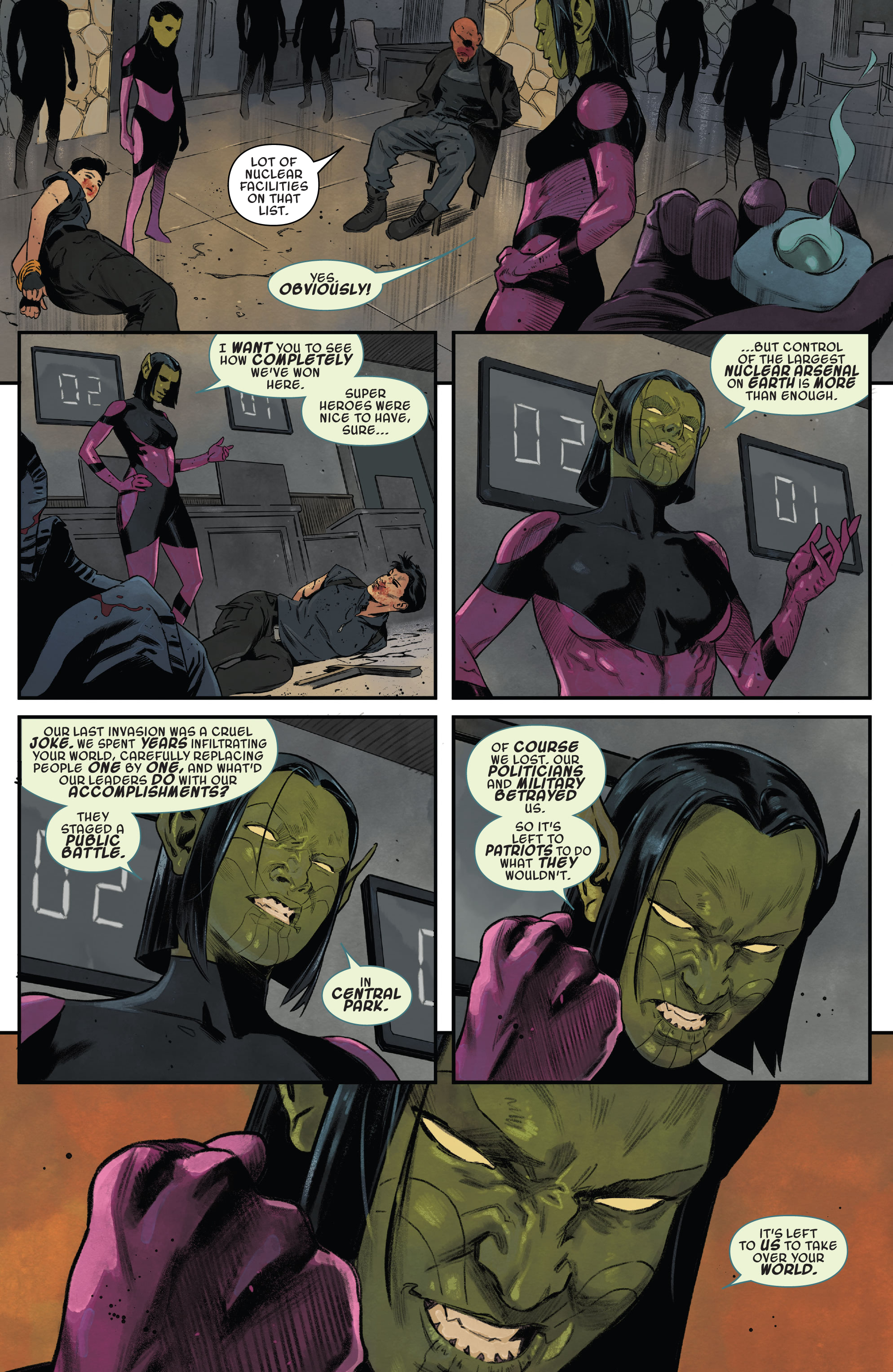 Read online Secret Invasion (2023) comic -  Issue #5 - 7