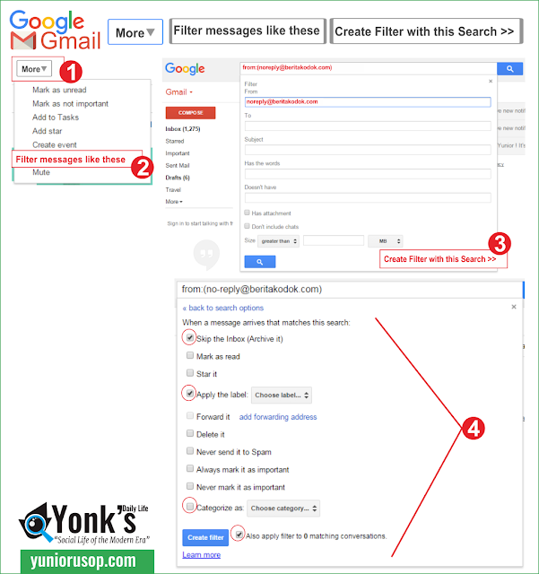 Solusi Inbox Email yang Berantakan gmail