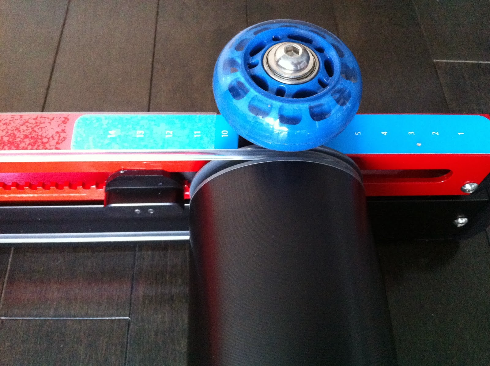 Lex Albrecht Winter Training Riding the Rollers