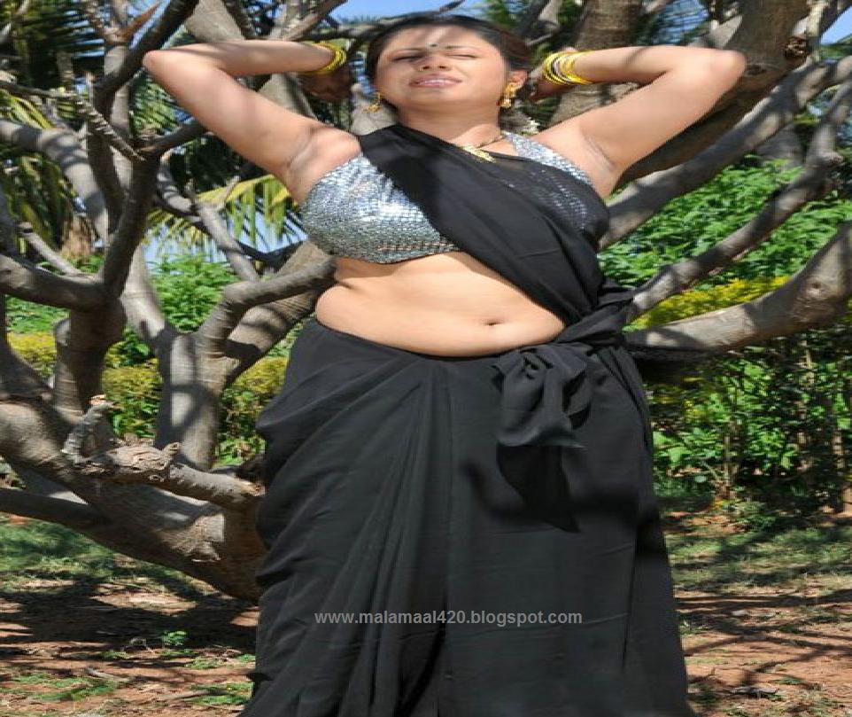 Sunakshi Mallu Bhabhi Hot In Semi Nude Blouse  Bra Hot -4552