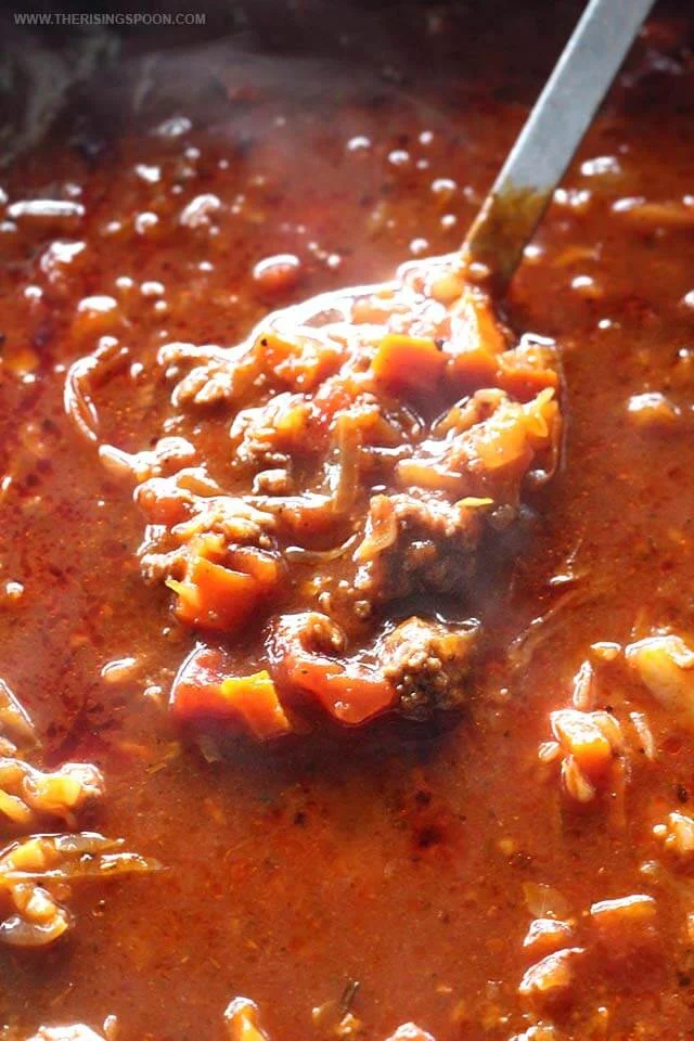 Easy & Healthy Cabbage Roll Soup Recipe (Gluten-Free with Paleo & Low-Carb Option)