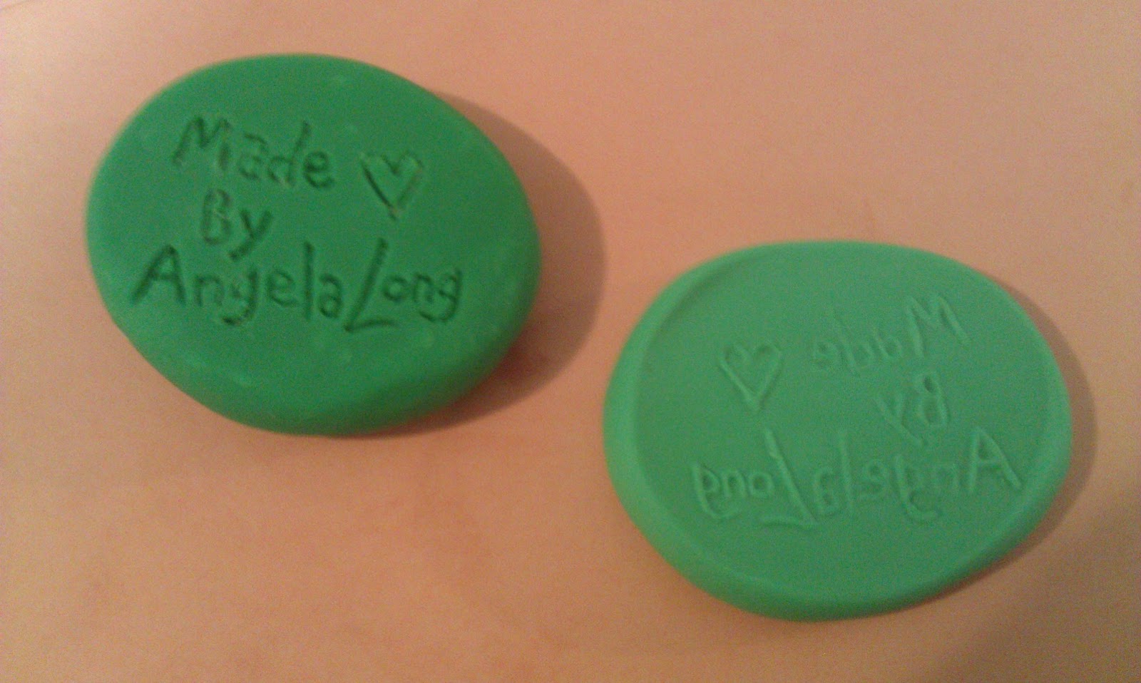 Simple Livin DIY Stamp (make your own stamp for clay or playdough