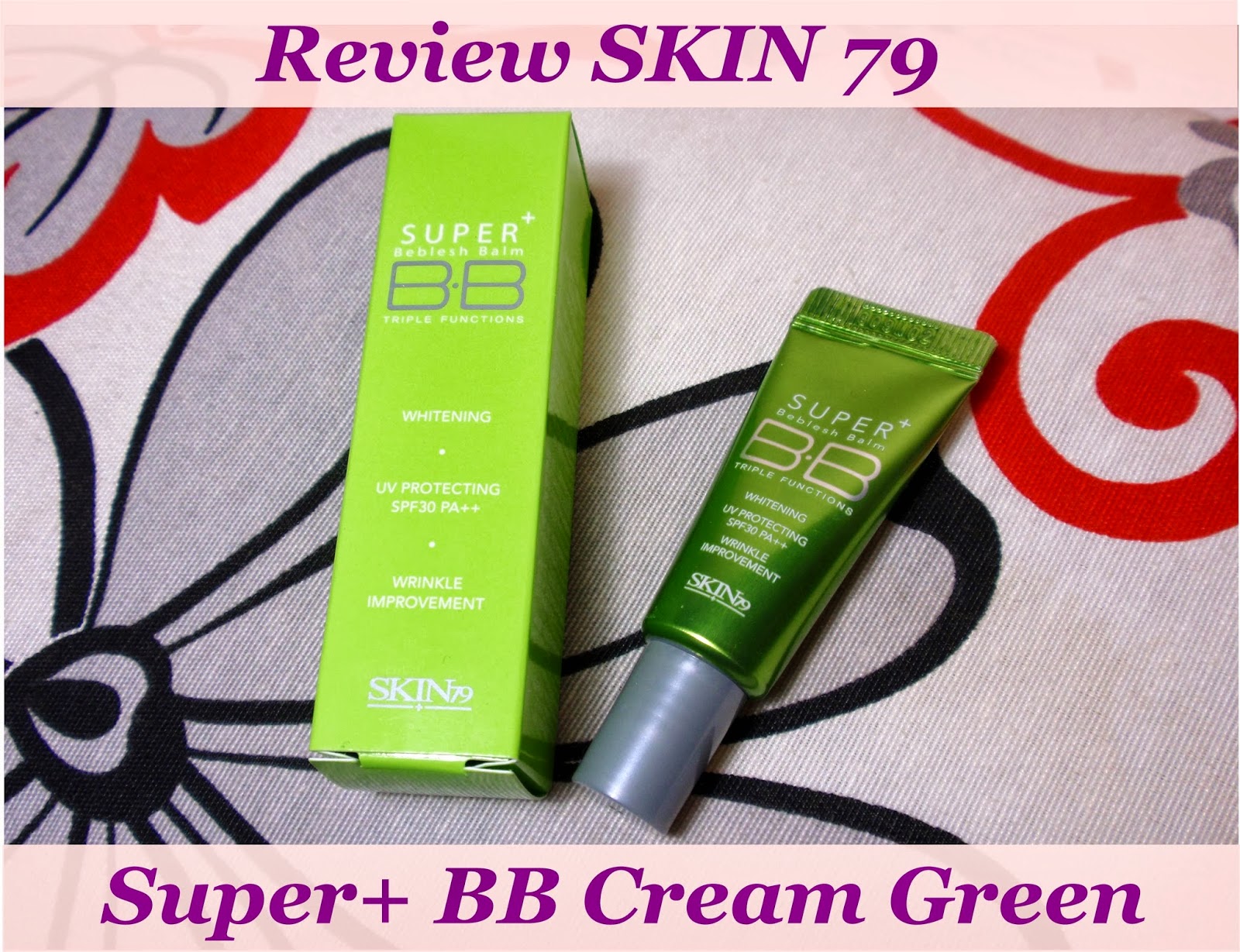 RubiBeauty: Review SKIN79 | Silky Green Super+ BB Cream (Verde)